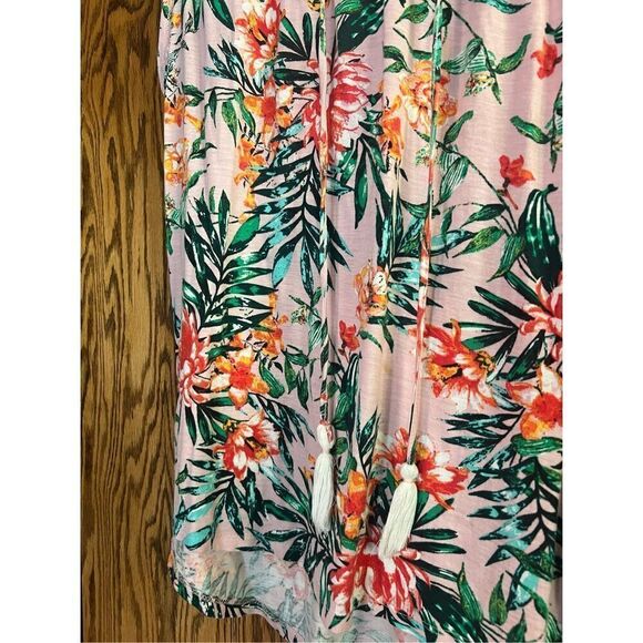 Ruff Hewn Floral Tank Top Woman’s Size PXL Multicolored - Picture 4 of 9